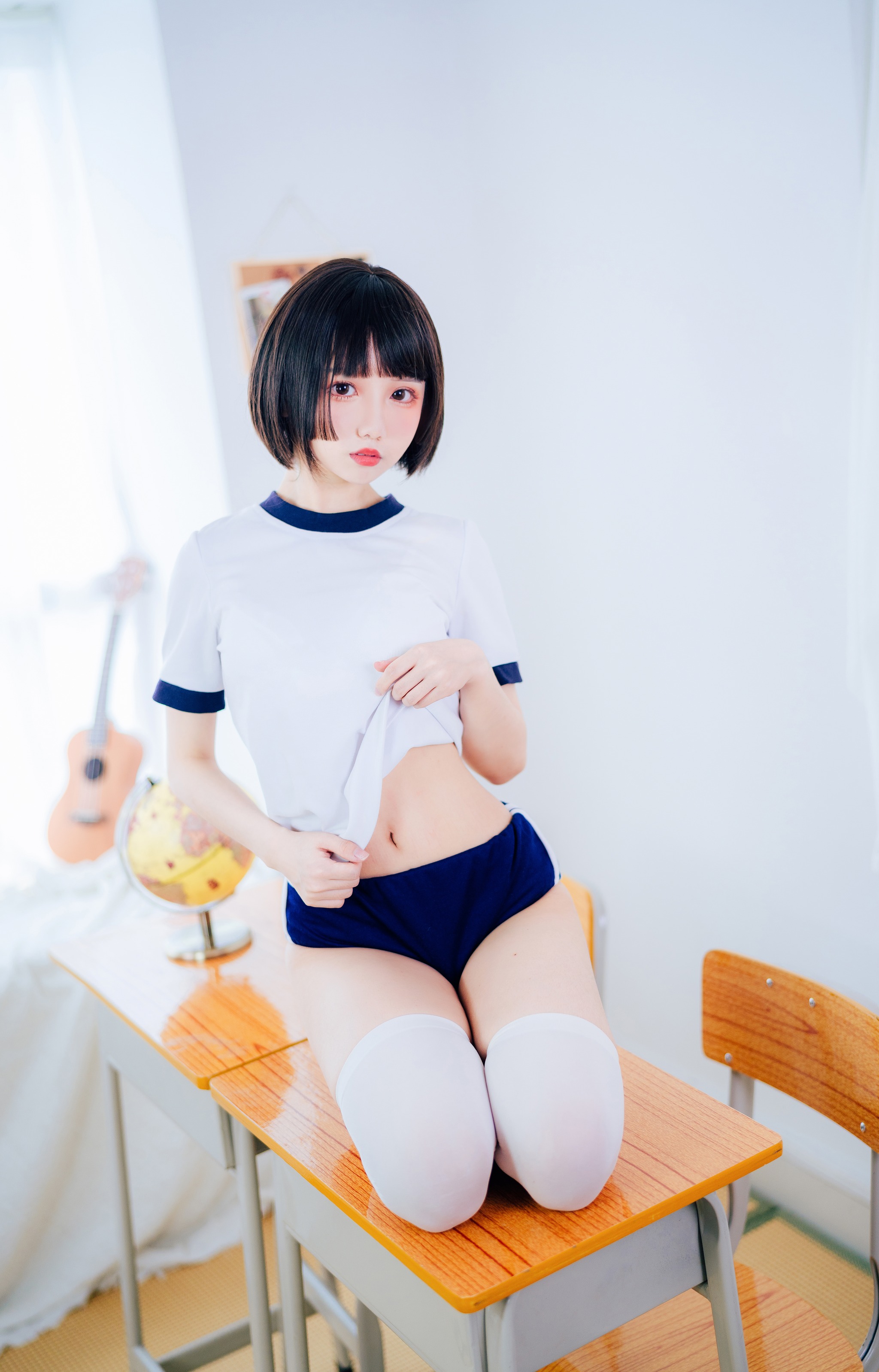 果咩酱w - NO.008 体操服 [19P]-XikXak